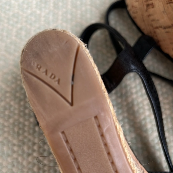 Prada (genuine) platform sandals - Picture 5 of 8